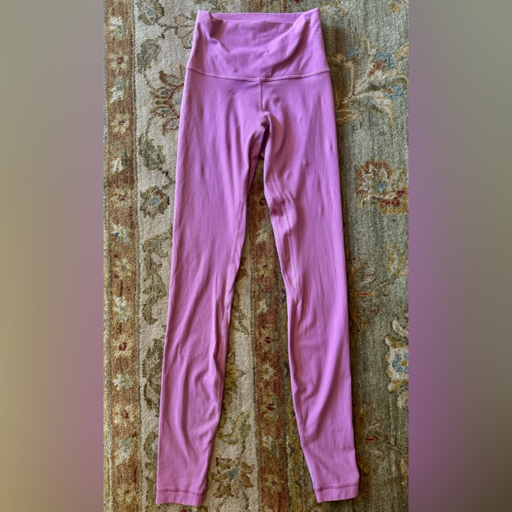 Lululemon Align Ribbed Size 2 28”